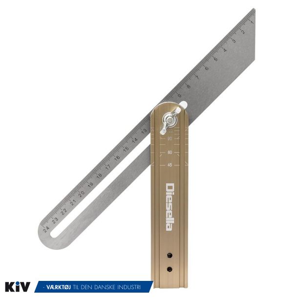 Diesella Smigvinkel 250mm m/rustfri klinge