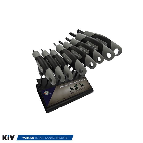Bato T-nglest Torx 8-50 i stander 8 dele