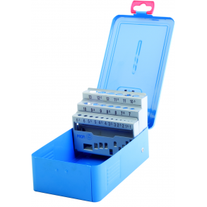 Borkassette 1,0-13,0x0,5mm i metal uden Bor