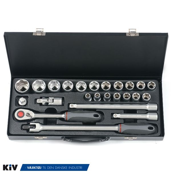 BATO Topnglest 1/2" 6Kt. 10-32mm. 22 dele