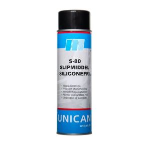 Unican Slipmiddel Siliconefri S-80 500ml.