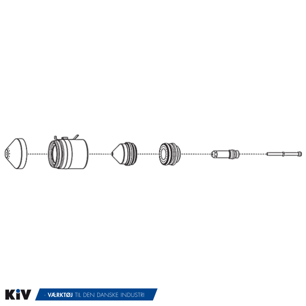 Hypertherm Dyse 130Amp O2 Nr. 220489