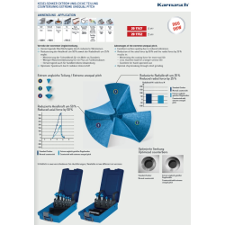 Karnasch Snker 6,3mm 90 gr. 3 Skrs ASSYMETRISK HSSXE Blue Tec 