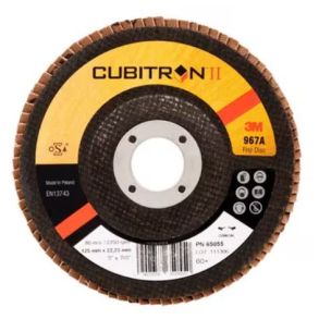 3M Lamelrondel 125mm K40 Cubitron II 967A 