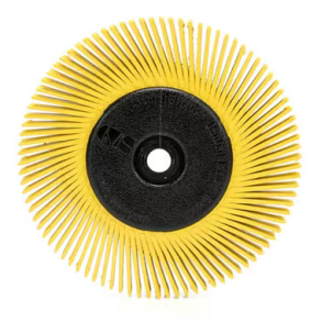3M Scotch-Brite Bristle radialbrste BB-ZB, 152x12.7x25.4 mm, P80, Gul, Type A
