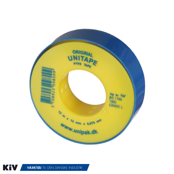 Unitape Gevindtape 12mmx12mtr