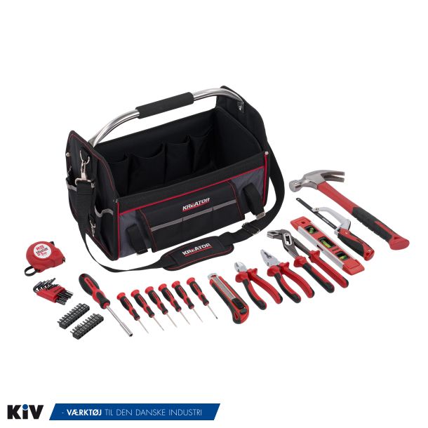 Vrktjsst 47 dele i taske med rem 