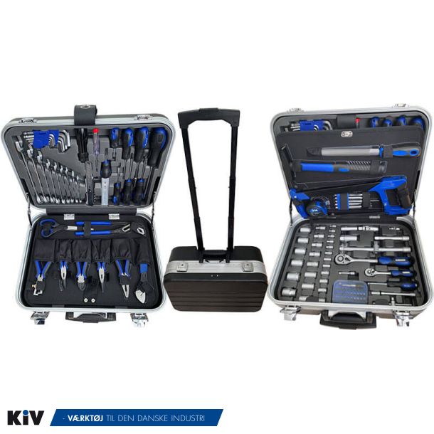 BATO Vrktjstrolley 132 vrktjer, m/hjul &amp; udtrkshndtag