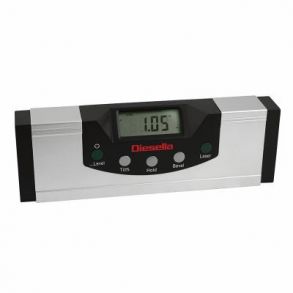 Digital vaterpas 150 mm/0,05 med +-laser- og LED lys Restsalg