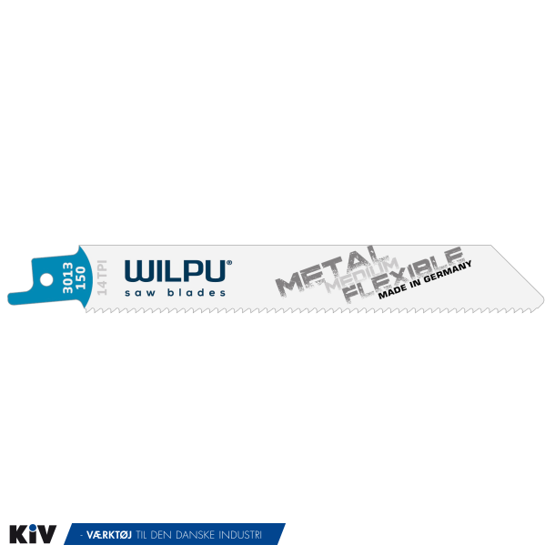 WILPU bajonetsavklinger 3016 150x19x0,9 10/14T Twin Cut (pk  20 stk) 