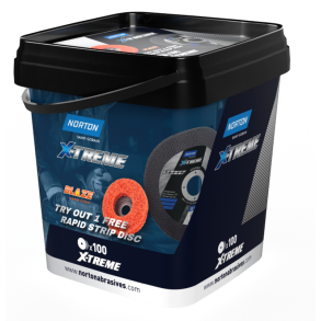 Norton Skreskive 125x1,0x22,2 X-Treme 100 stk. + Blaze Kampagne