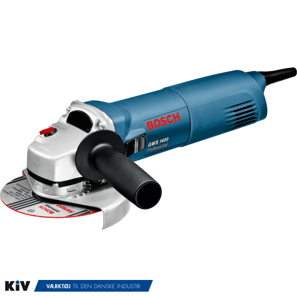 Bosch vinkelsliber GWS1400 125mm 1400 W 11000 omdr/min.