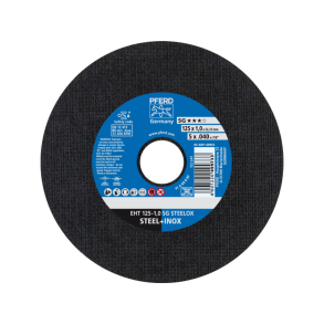 Pferd Skreskive 125x1,0x22,2 steel/stainless steel Tilbud