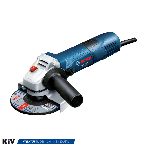 Bosch vinkelsliber GWS7-125 125mm 720 W 11000 omdr/min. 