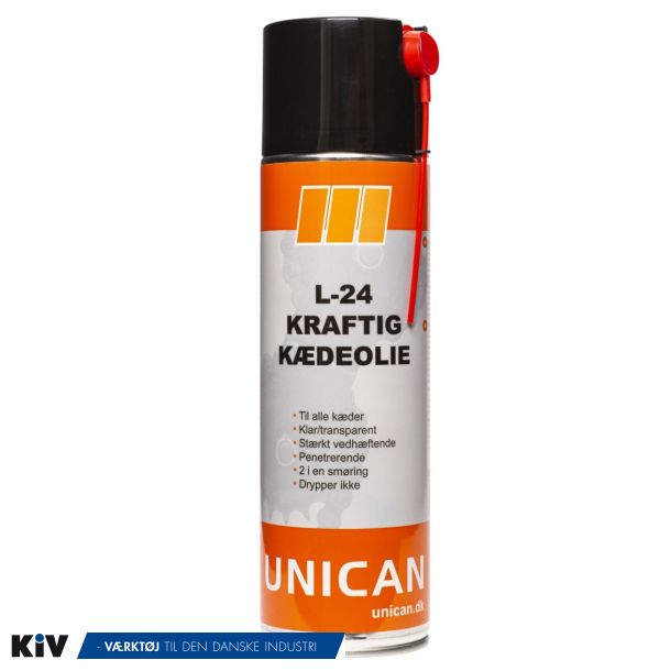 Unican Kraftig Kdeolie L-24 500ml. 