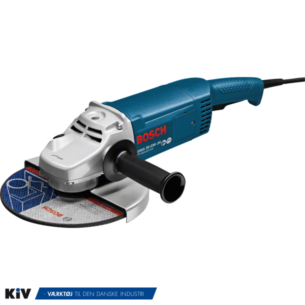 Bosch vinkelsliber GWS20-230 230mm 2000 W 6600 omdr/min.