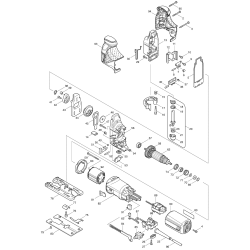 Makita Stiksav 4351FCTJ 720Watt 800-2800 omdr/min. Tilbud