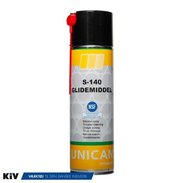 Unican Glidemiddel S-140 500ml. spray