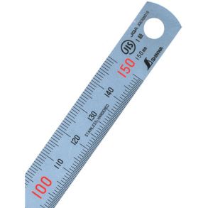 Shinwa stllineal 150x15x0,5mm H101CA