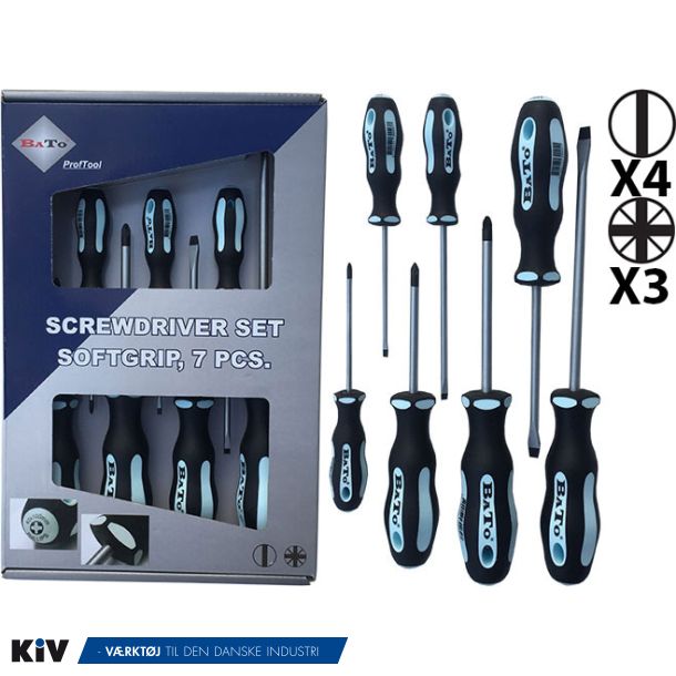 Bato Skruetrkkerst krv/Pz 7 dele 