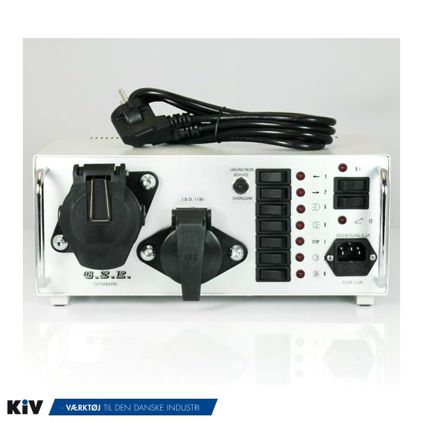 GSE lystester 24V 7pol+15pol Tilbud