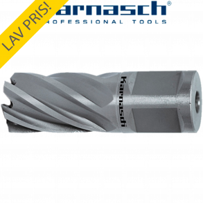 25 mm skrelngde med 19 mm Weldon skaft